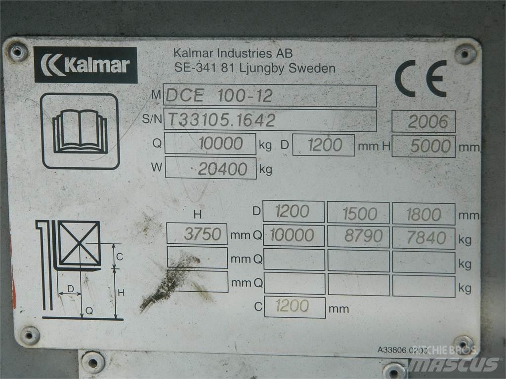 Kalmar DCE100 12 Stivuitor diesel