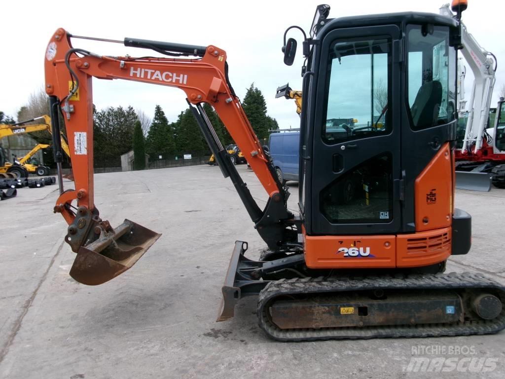 Hitachi 26U Mini excavatoare < 7t