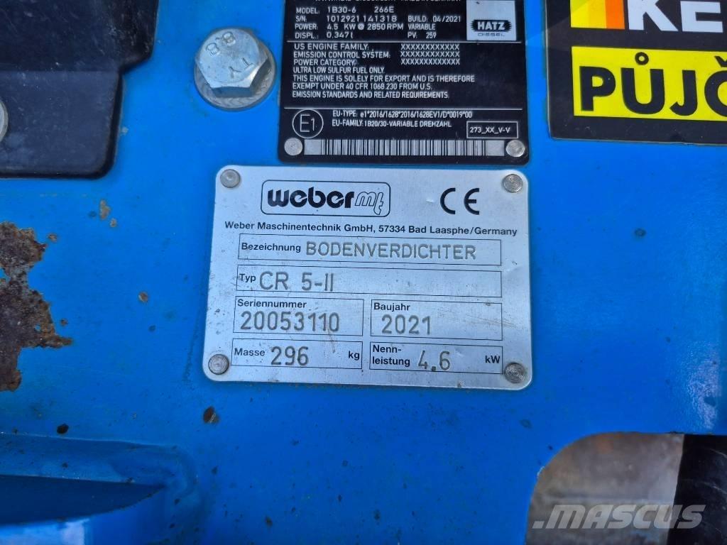 Weber CR5-II Compactoare sol