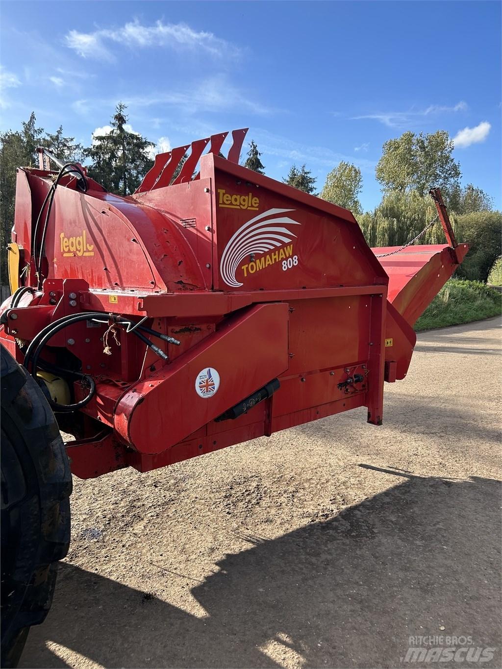TEAGLE TOMAHAWK 808S Debalotare, taiere, impachetare