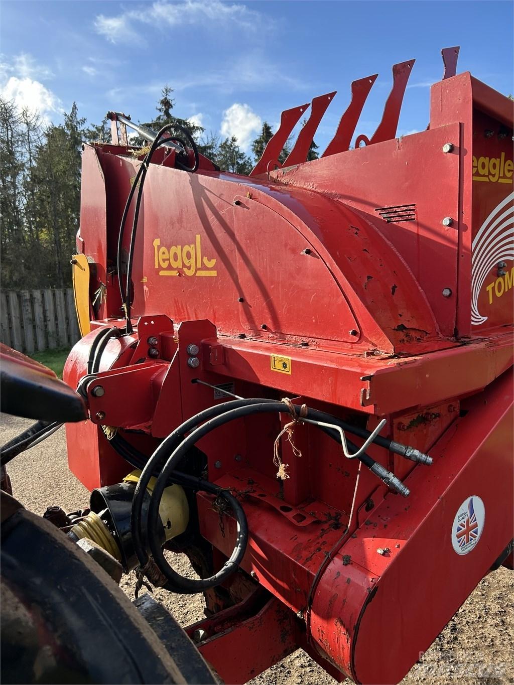 TEAGLE TOMAHAWK 808S Debalotare, taiere, impachetare