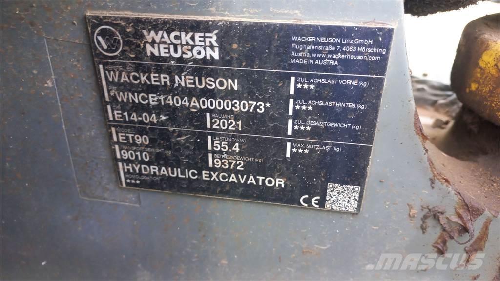 Wacker Neuson ET90 Excavatoare pe șenile
