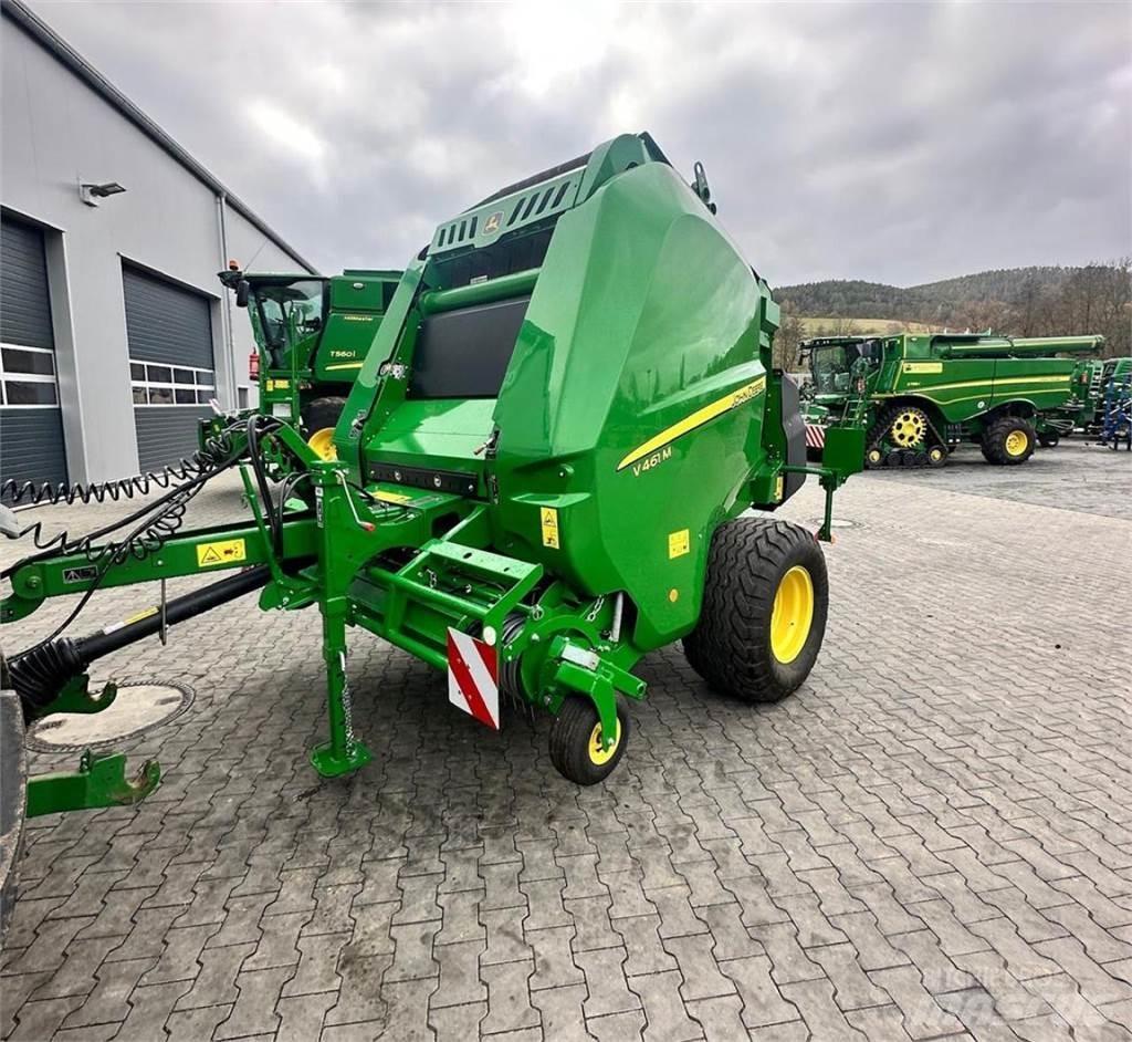 John Deere V461M Masina de balotat cilindric