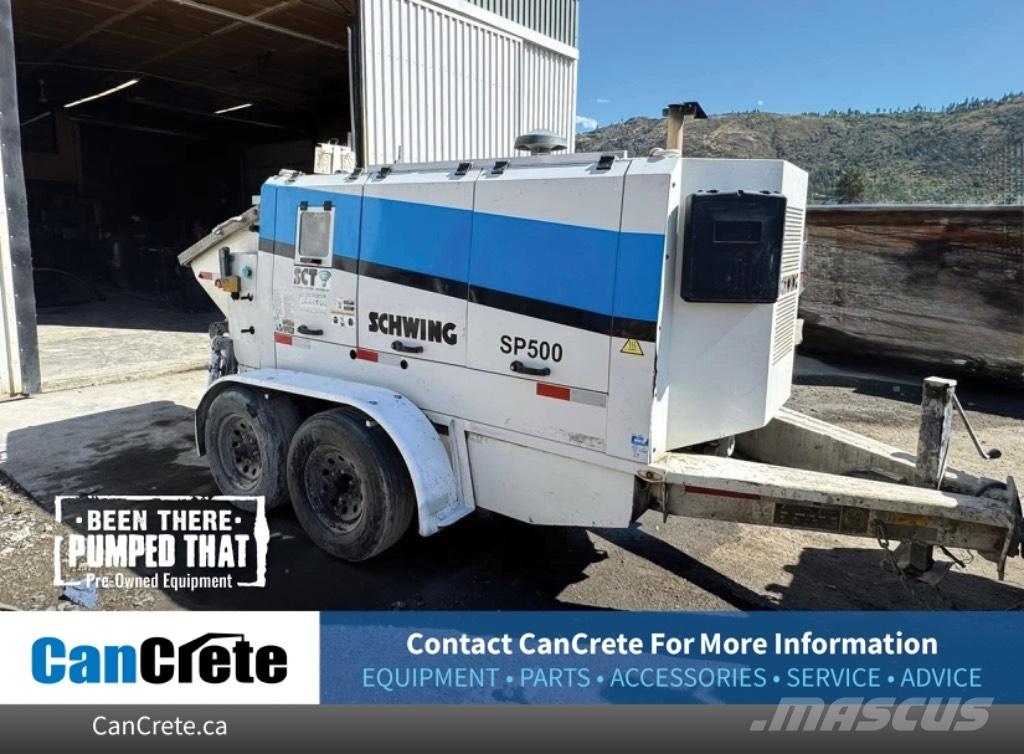 Schwing SP500 (#1049) Pompa pentru beton