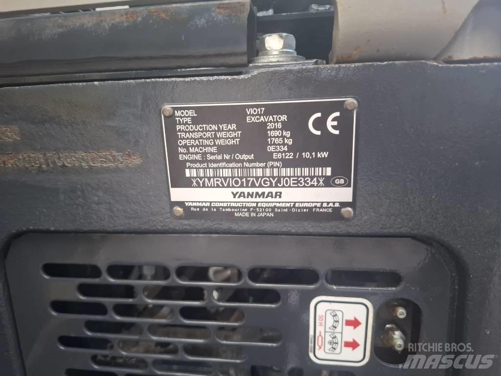 Yanmar Vio 17 Mini excavatoare < 7t
