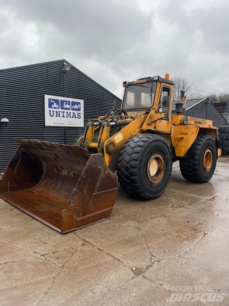 Hanomag 66c Incarcator pe pneuri