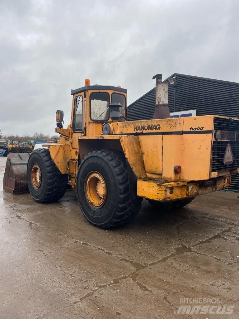 Hanomag 66c Incarcator pe pneuri