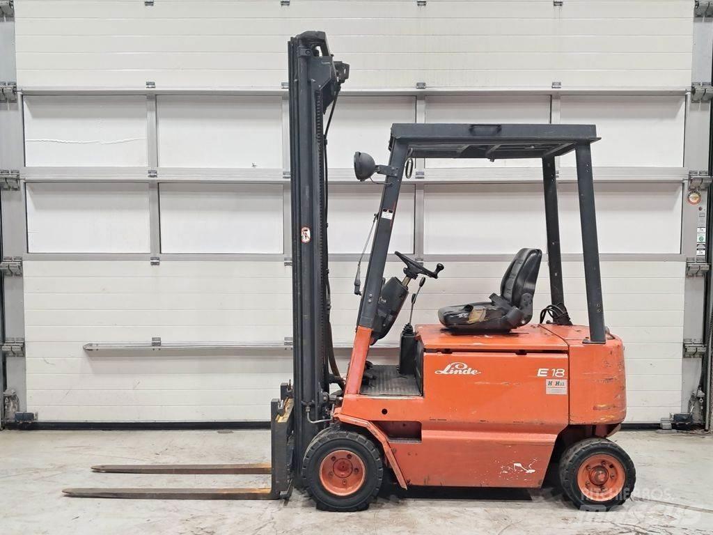 Linde E18P Stivuitor electric