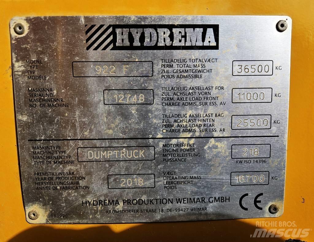 Hydrema 922 F Minitractor de teren