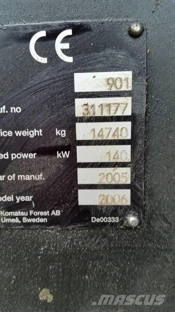 Valmet 901 Combine forestiere