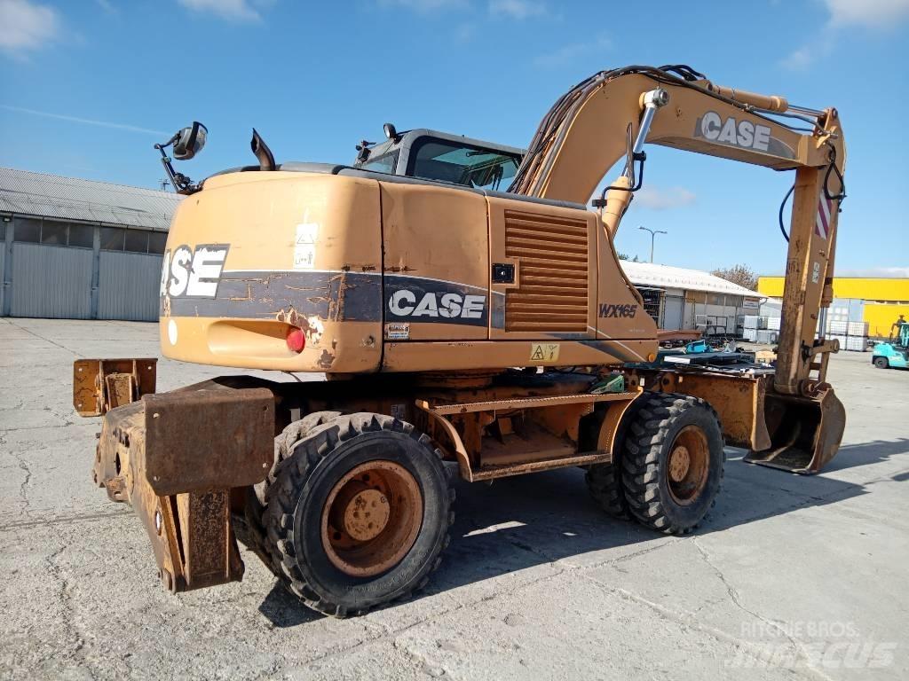 CASE WX 165 Excavatoare cu roti