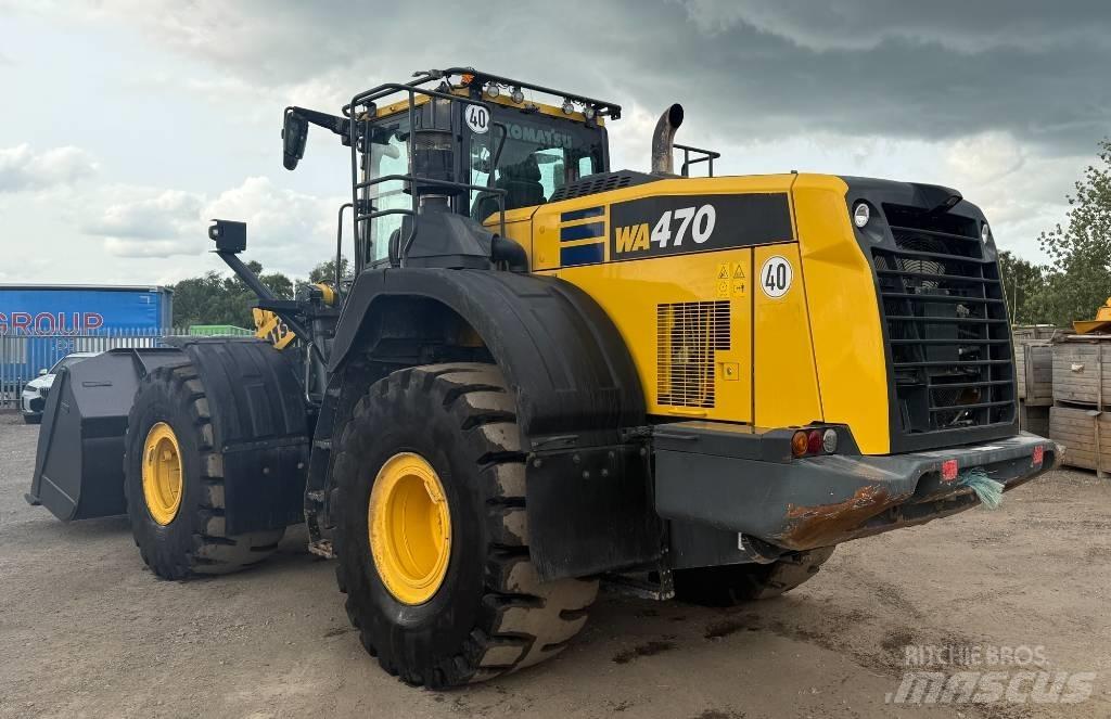 Komatsu WA470-8 Incarcator pe pneuri