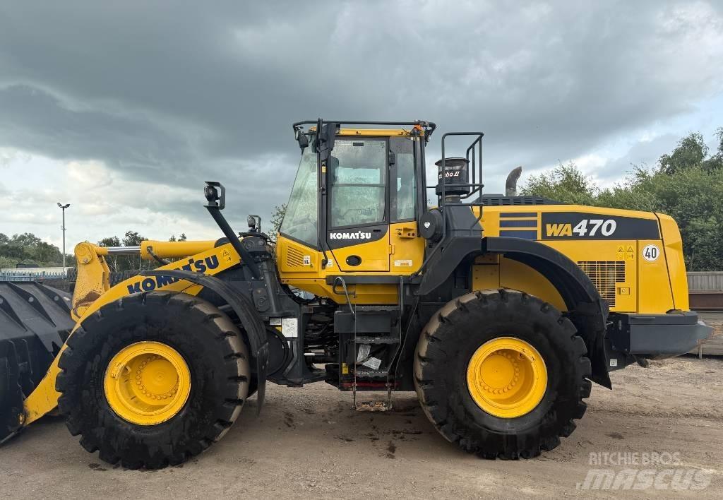 Komatsu WA470-8 Incarcator pe pneuri