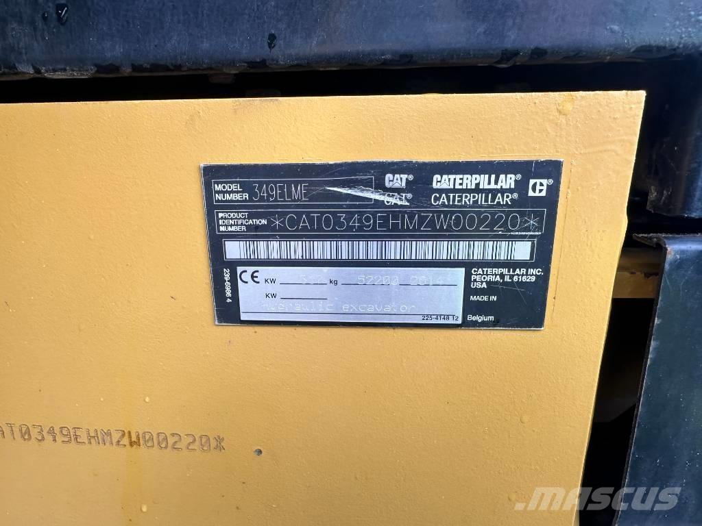 CAT 349 E Excavatoare pe șenile

