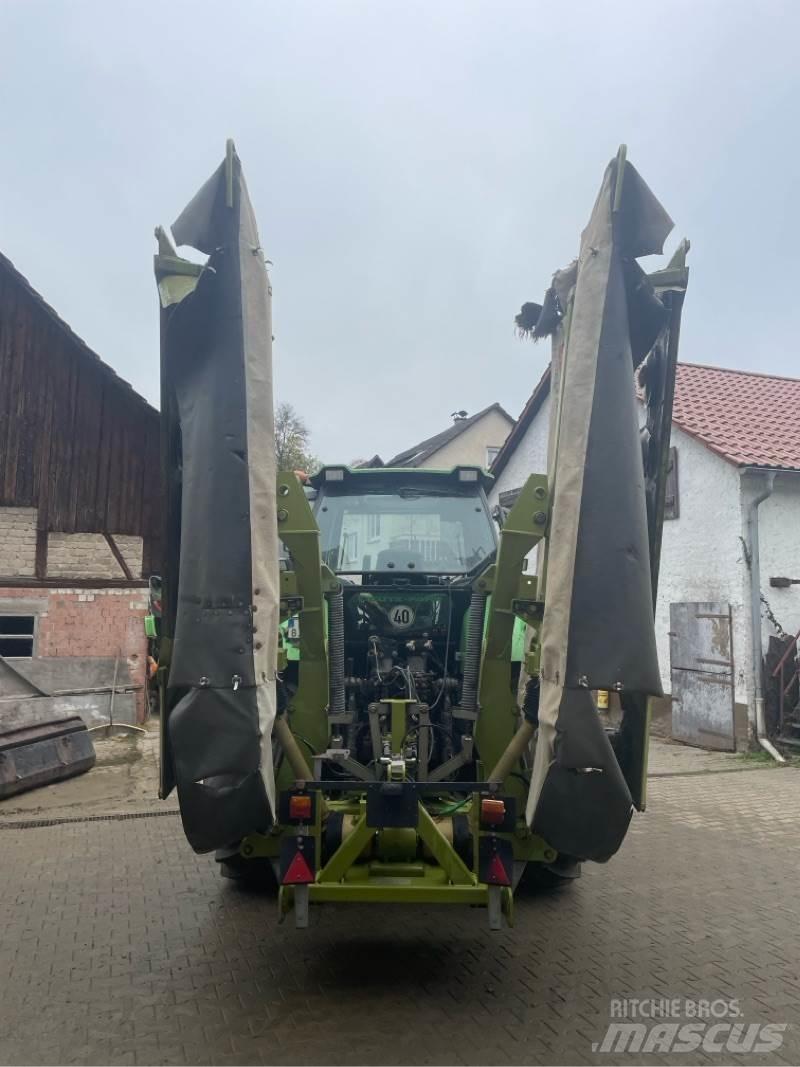 CLAAS Disco 8550 + Cositoare de iarba cu umidificator