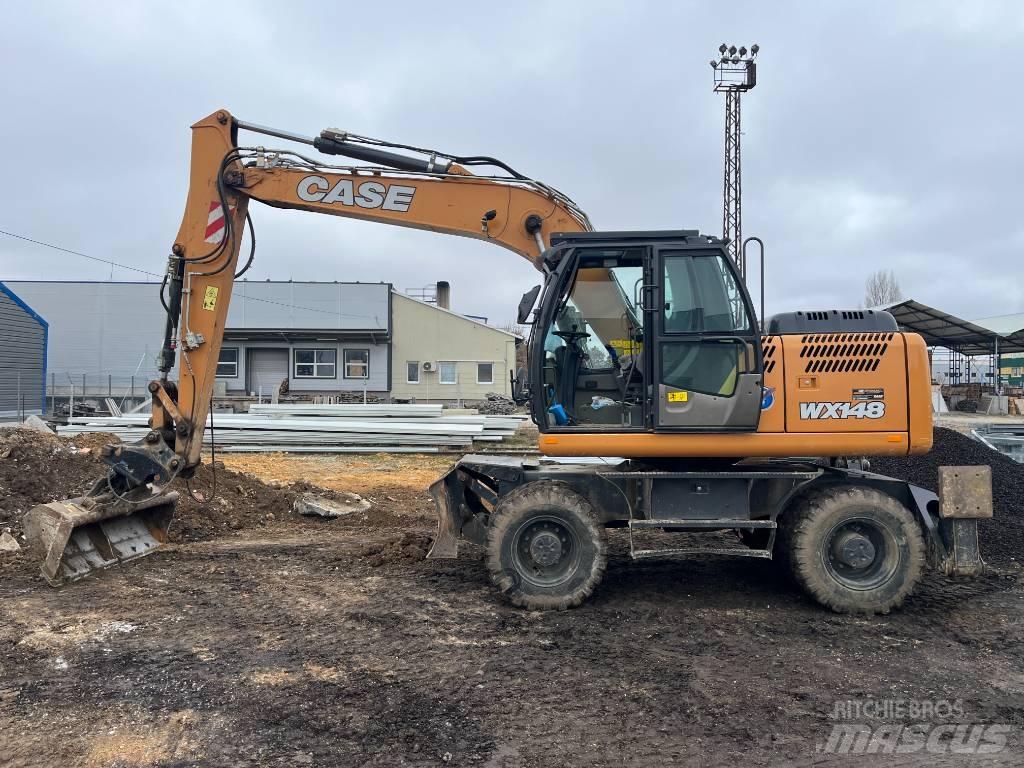CASE WX 148 Excavatoare cu roti