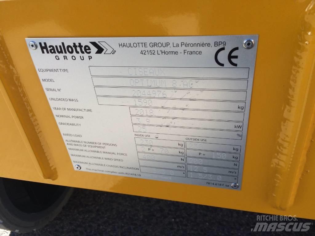 Haulotte Optimum  8 Platforme foarfeca