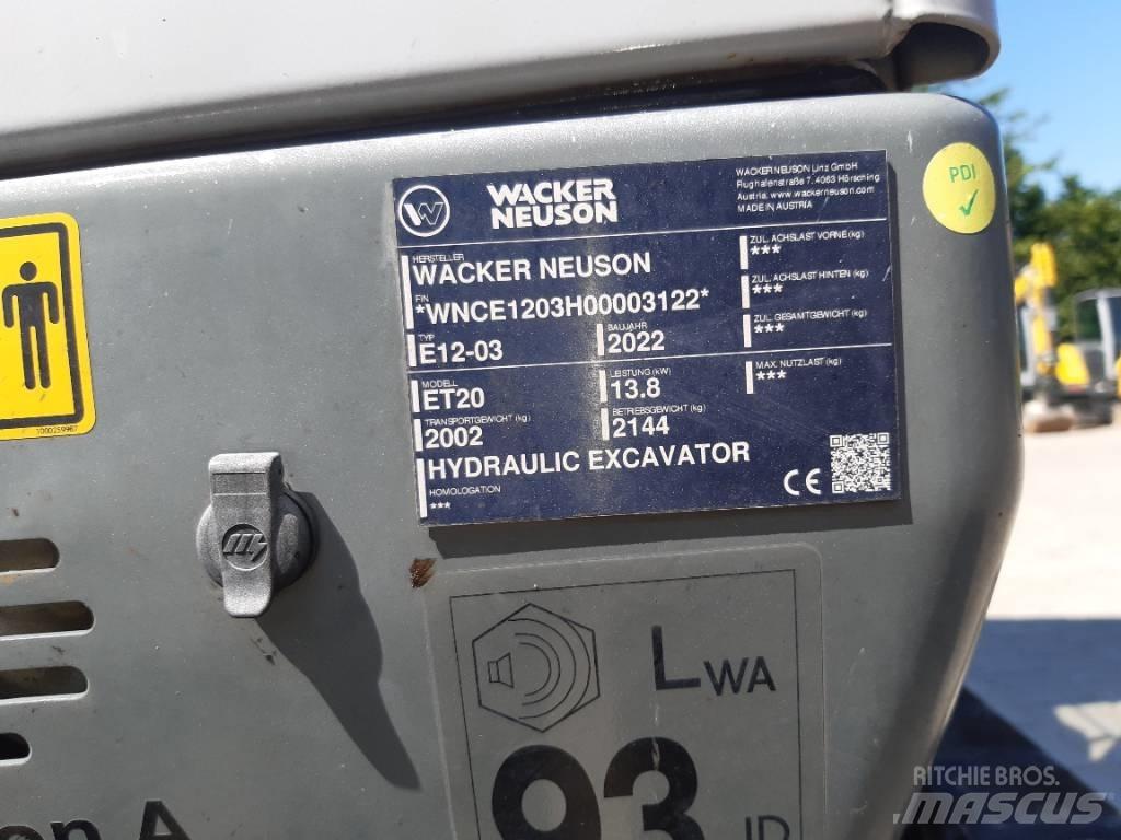 Wacker Neuson ET20 Excavatoare pe șenile
