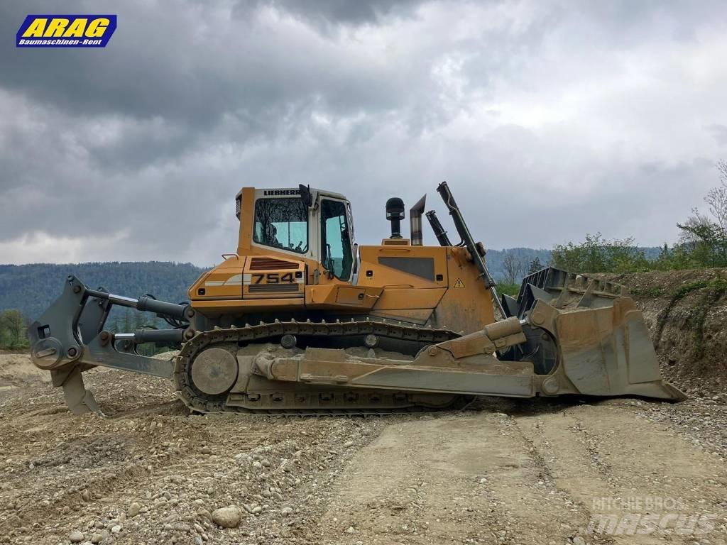 Liebherr PR 754 Buldozere pe senile