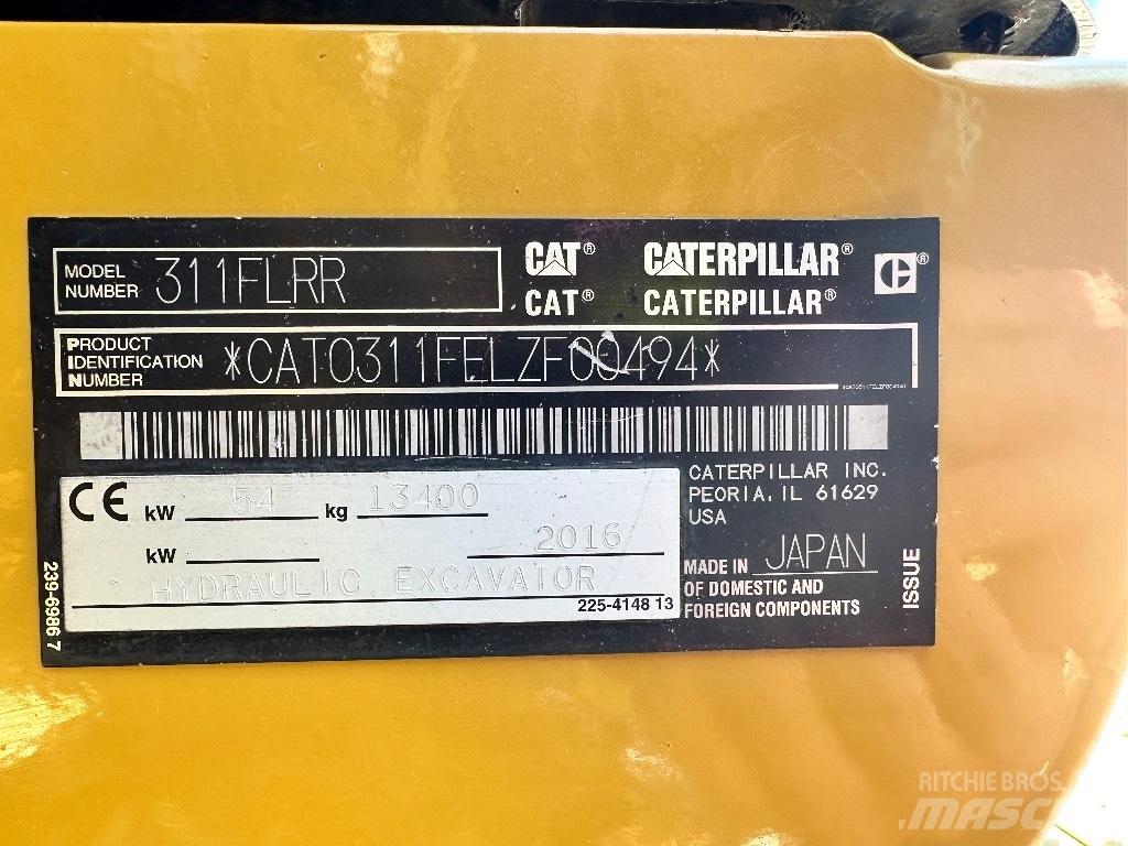CAT 311 F LRR Excavatoare pe șenile
