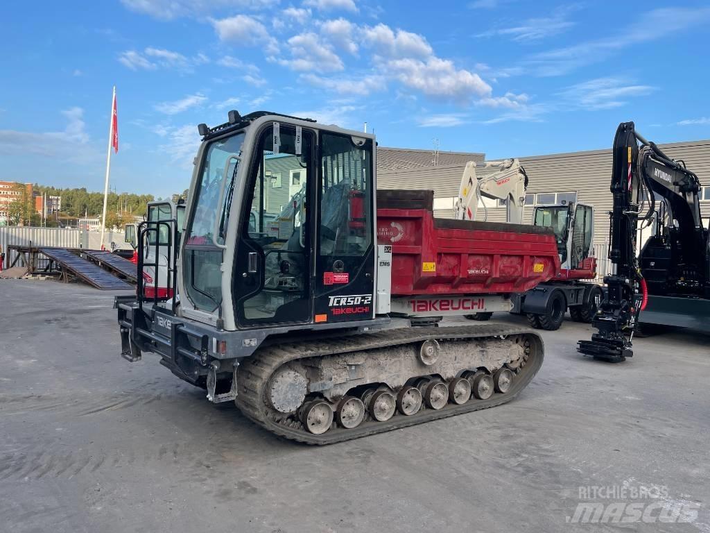 Takeuchi TCR 50 Autobasculante cu senile