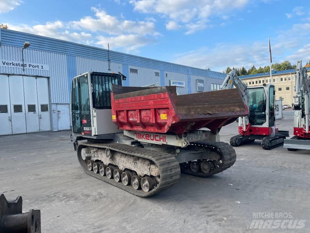 Takeuchi TCR 50 Autobasculante cu senile