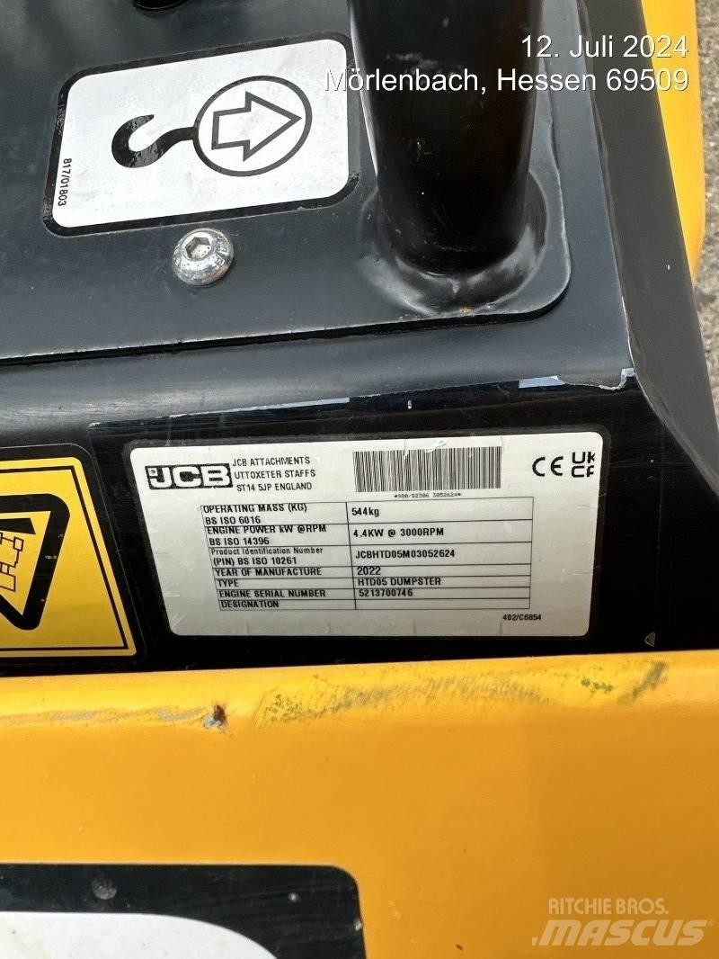 JCB HTD5 Minitractor de teren