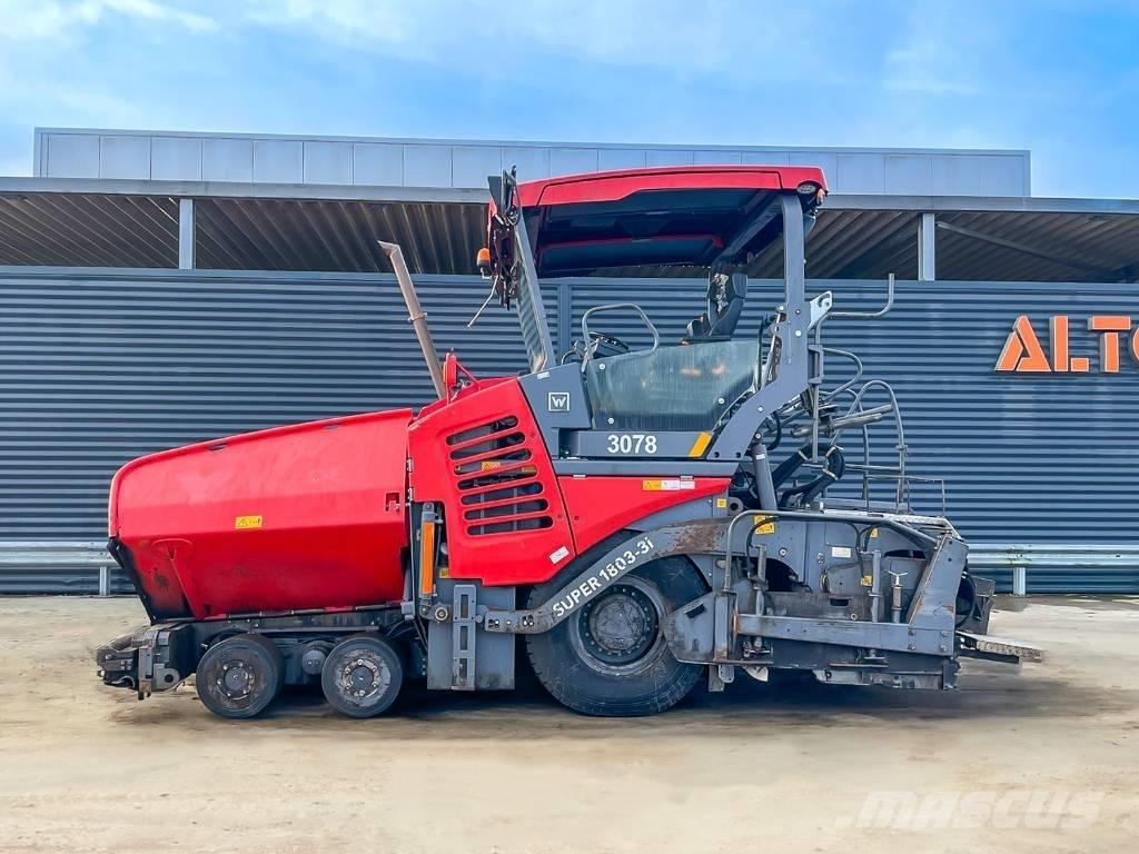Vögele SUPER 1803-3I Pavatoare asfalt