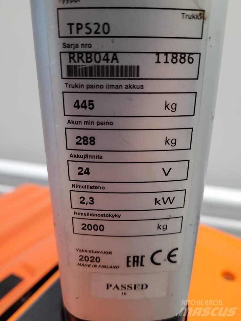 Rocla TPS20 Transpaleta cu platforma
