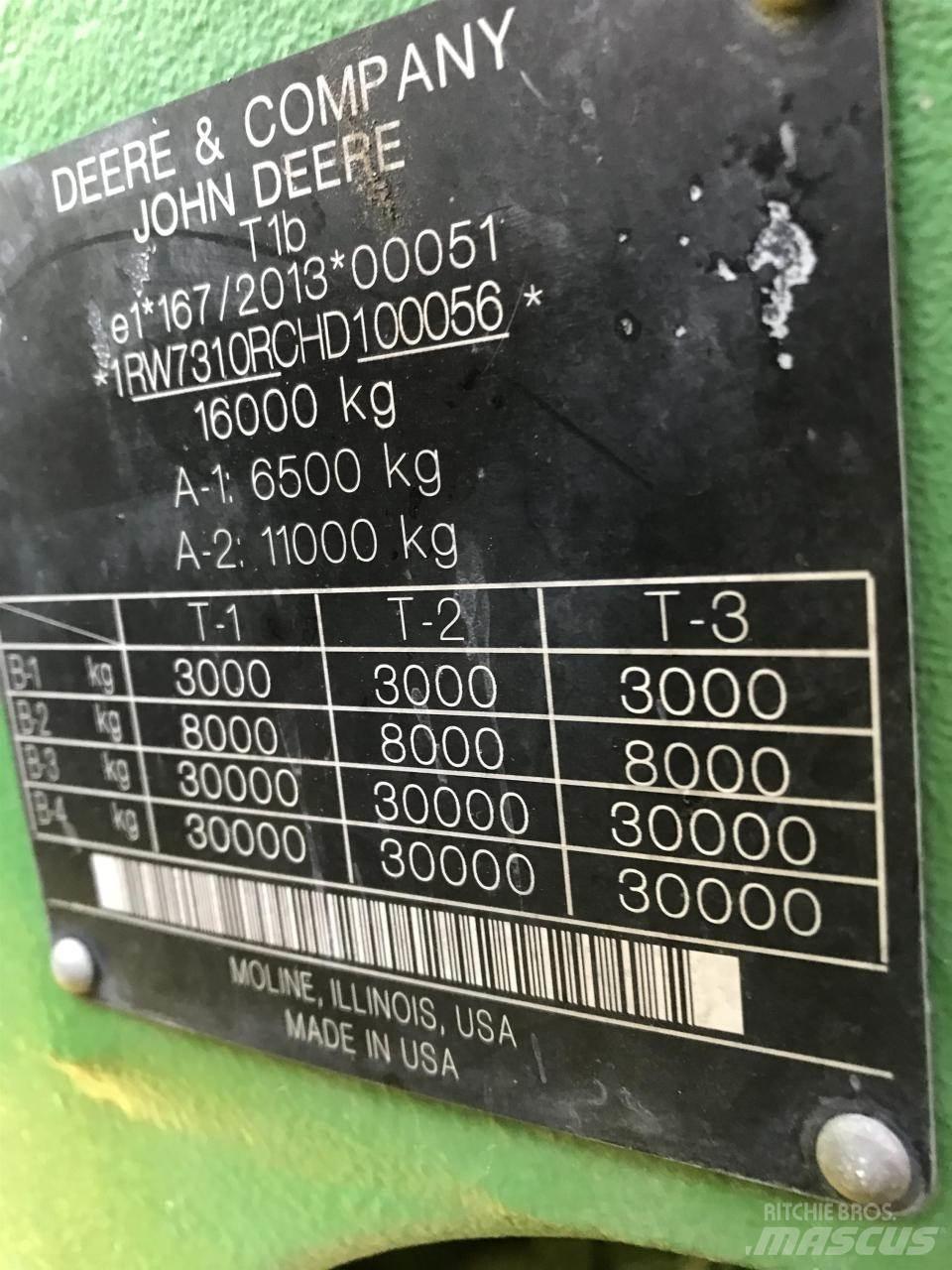 John Deere 7310R Tractoare