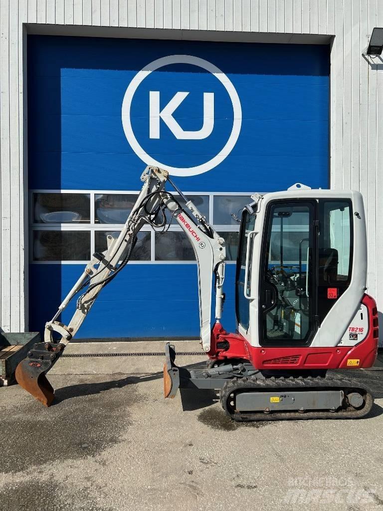 Takeuchi TB 216 Mini excavatoare < 7t
