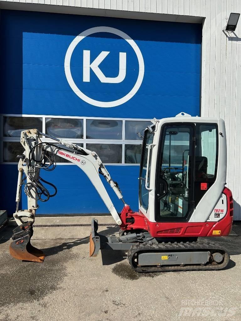 Takeuchi TB 216 Mini excavatoare < 7t