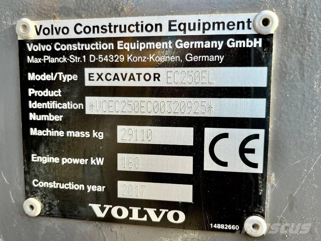 Volvo EC 250 E Excavatoare pe șenile
