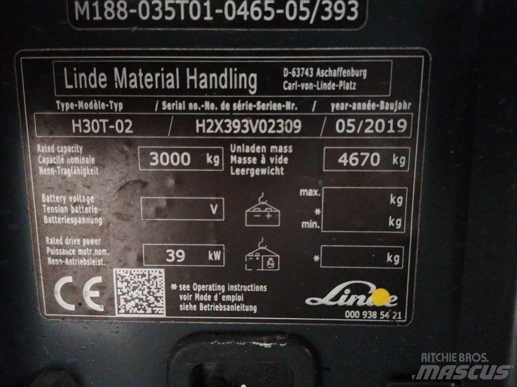Linde H30T-02 Stivuitor GPL