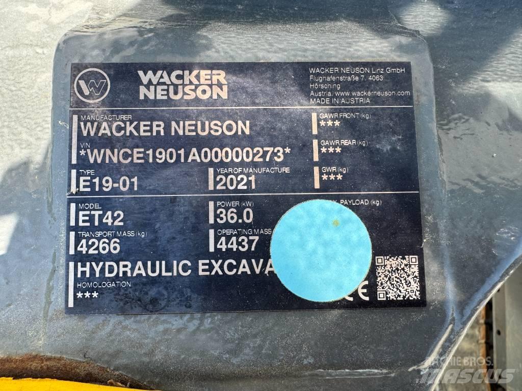Wacker Neuson ET42 Excavatoare pe șenile
