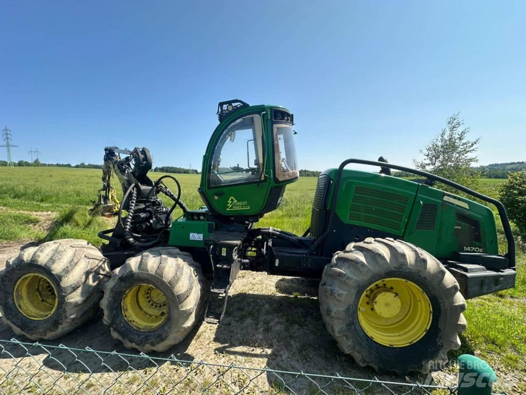 John Deere 1470 E Combine forestiere