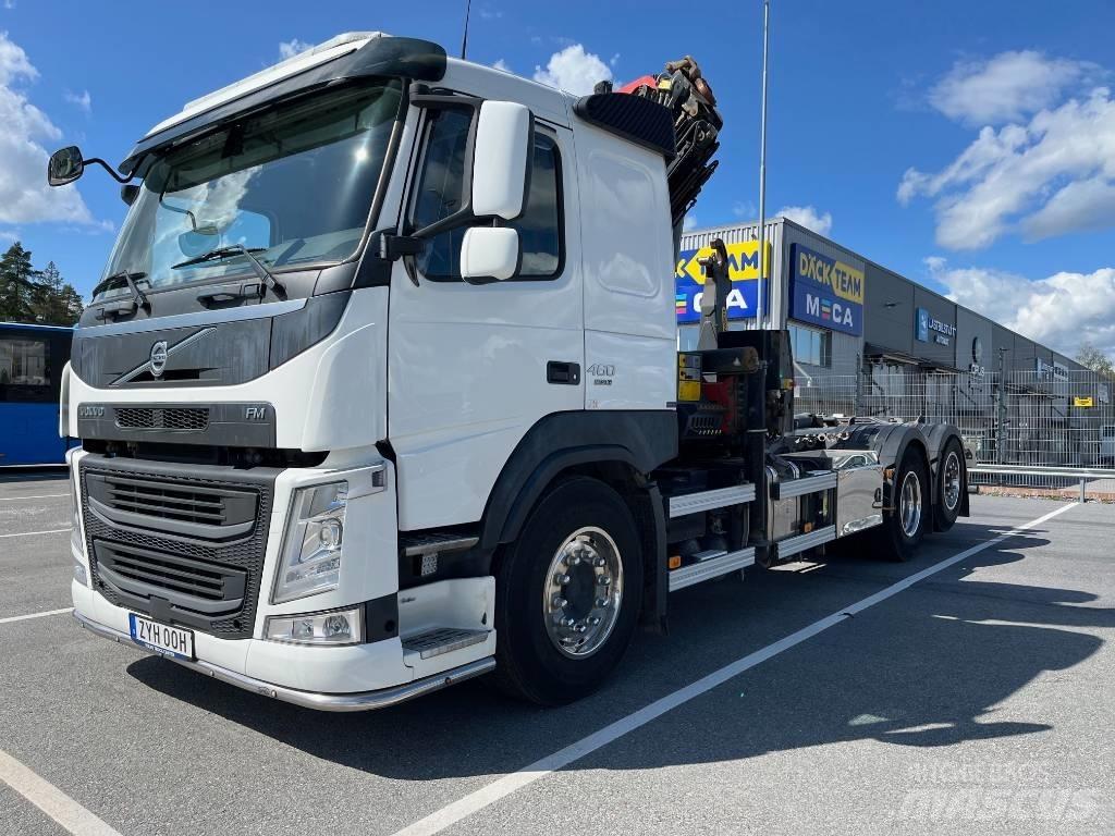 Volvo FM460, 6x2 Camioane cu macara