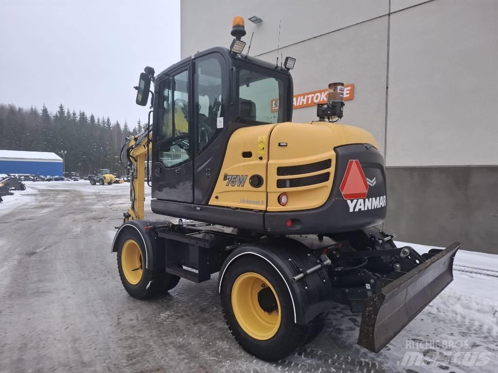 Yanmar B 75 W Excavatoare cu roti