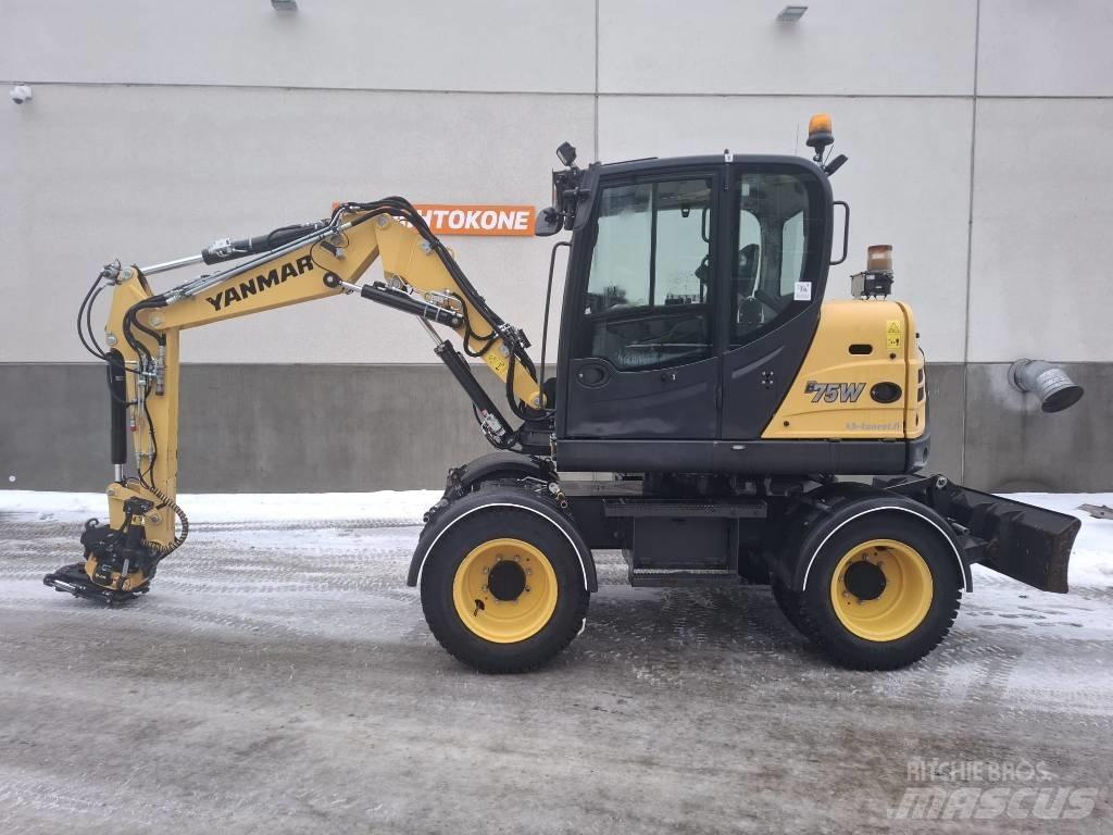 Yanmar B 75 W Excavatoare cu roti