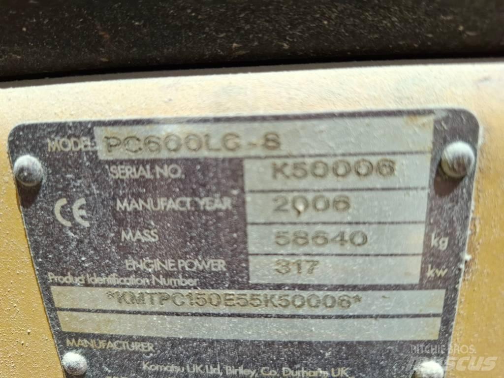 Komatsu PC 600 LC-8 Excavatoare pe șenile
