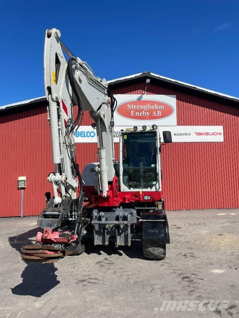 Takeuchi TB 295 W Excavatoare cu roti