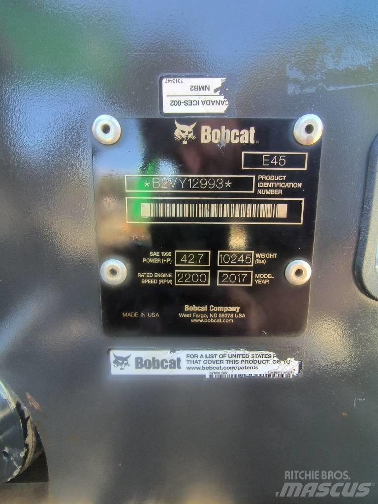 Bobcat E 45 Mini excavatoare < 7t
