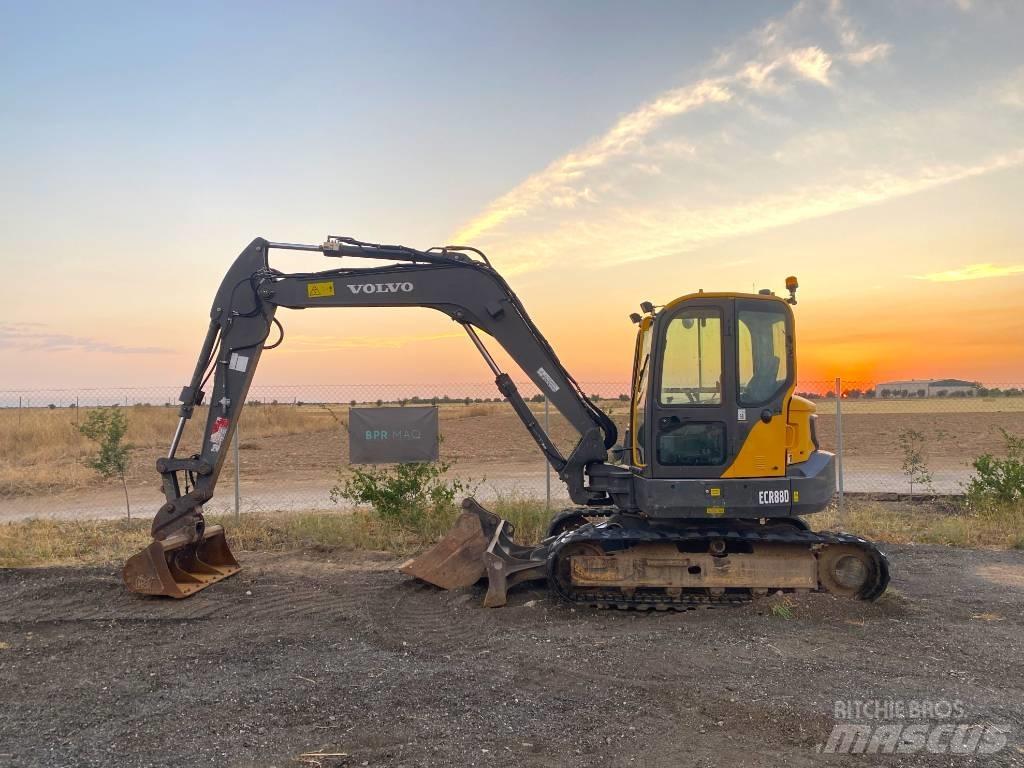 Volvo ECR 88 D Excavatoare 7t - 12t