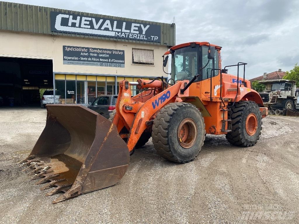 Fiat-Hitachi W 190 Incarcator pe pneuri