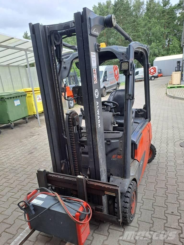 Linde E16 Stivuitor electric