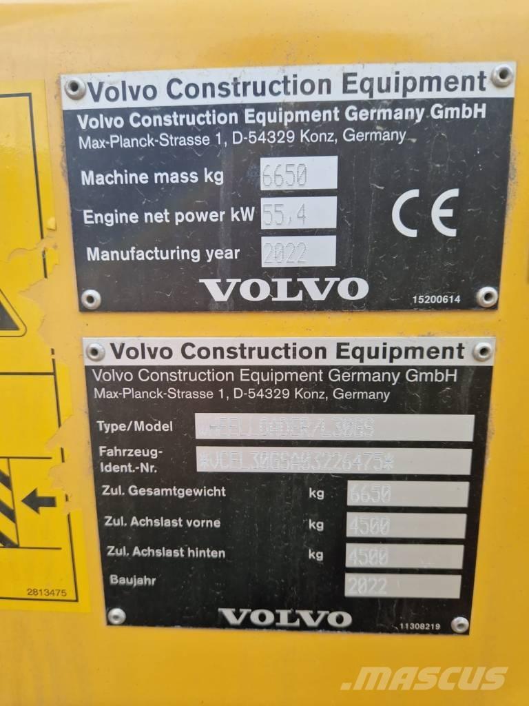 Volvo L 30 G Incarcator pe pneuri
