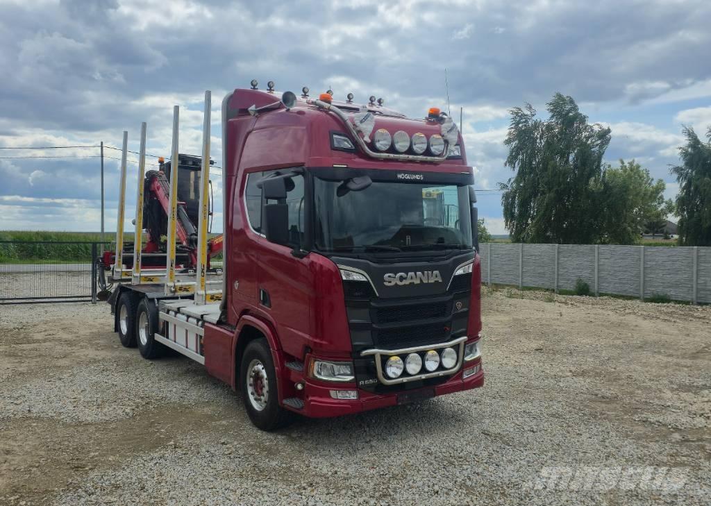Scania R 650 Camion pentru lemne
