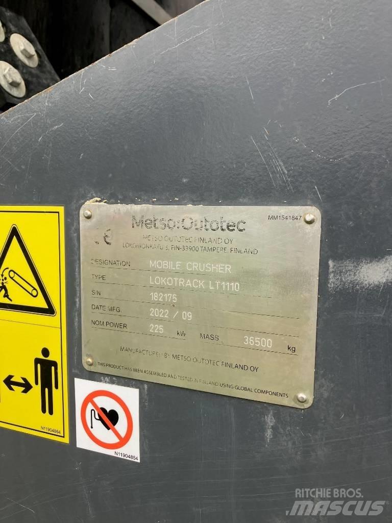 Metso LT 1110 Concasoare mobile
