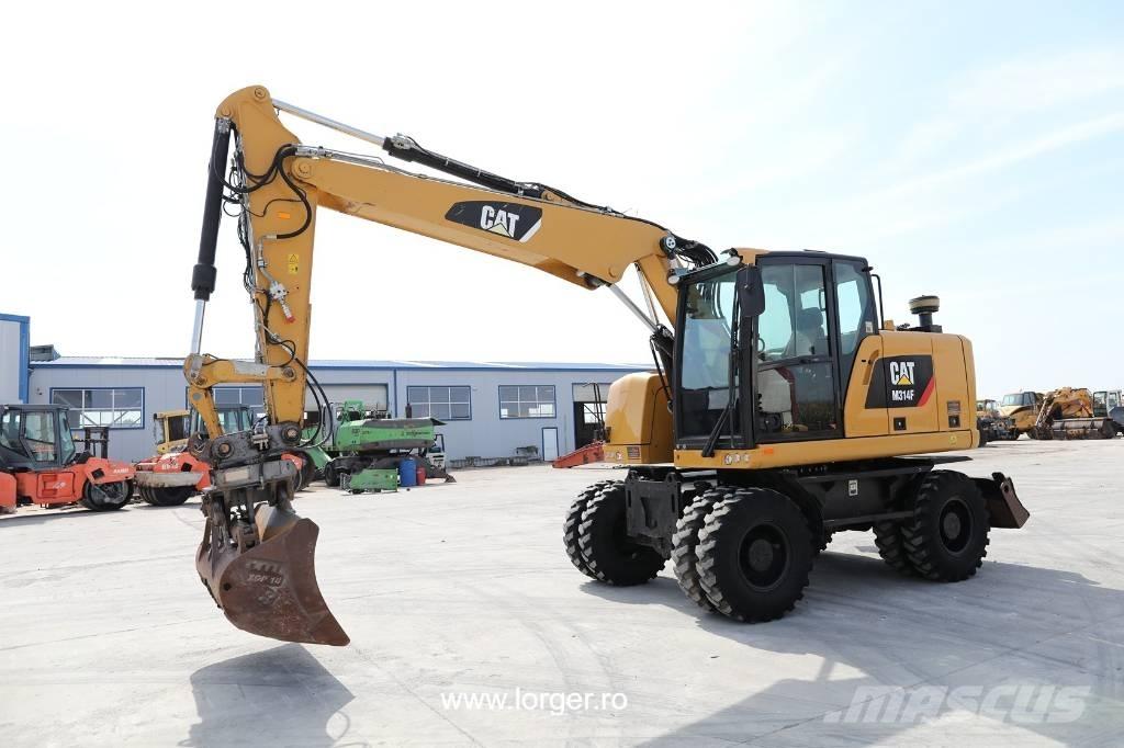 CAT M 314 F Excavatoare cu roti