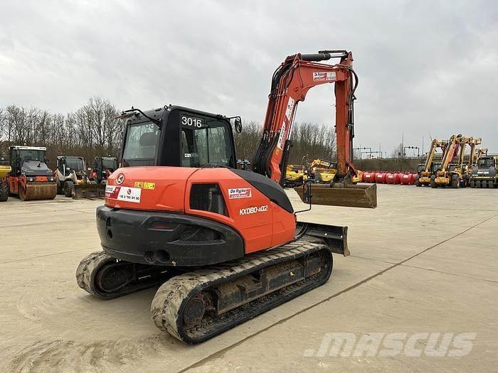 Kubota KX080-4A2 Excavatoare 7t - 12t